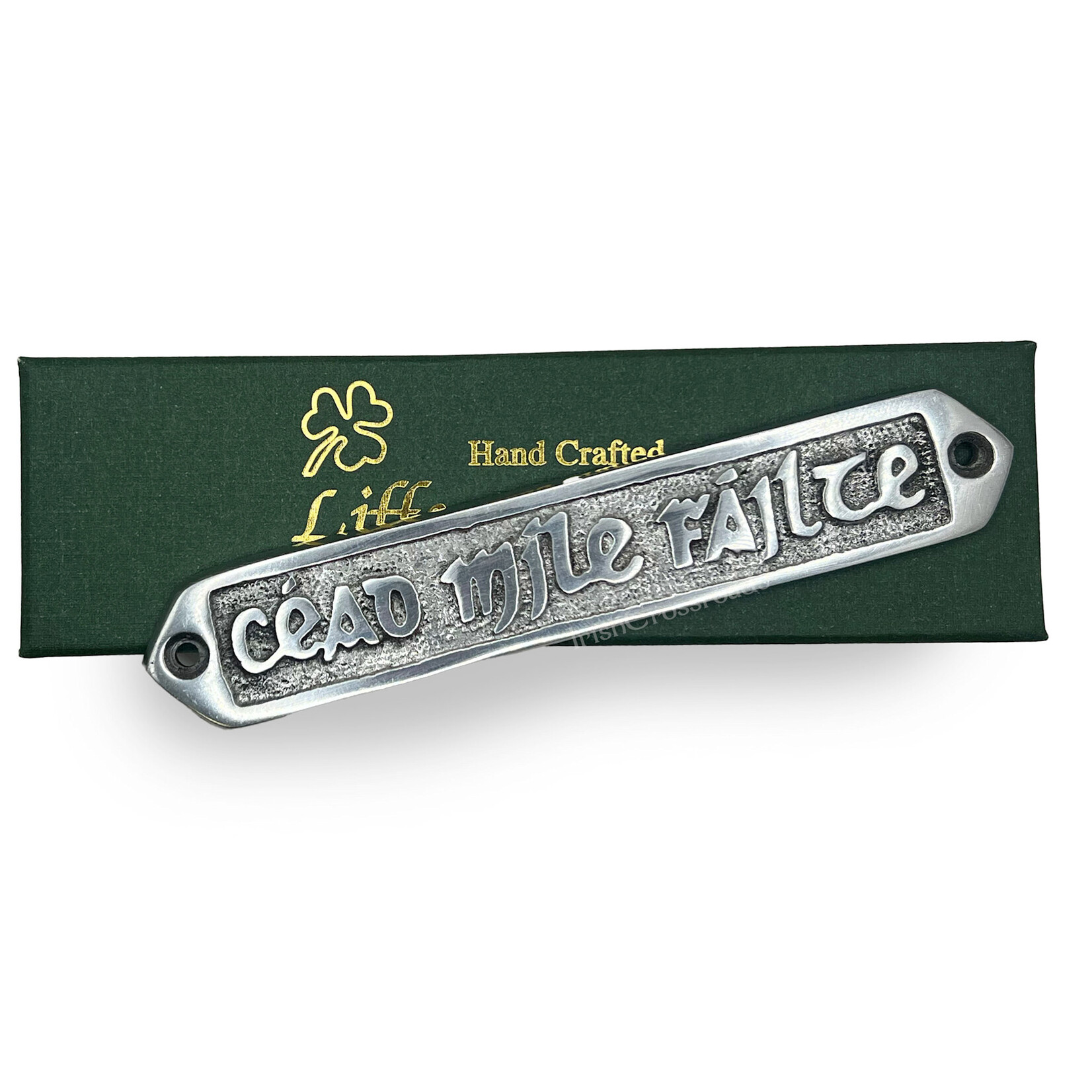 DECOR "CEAD MILE FAILTE" SML METAL PLAQUE