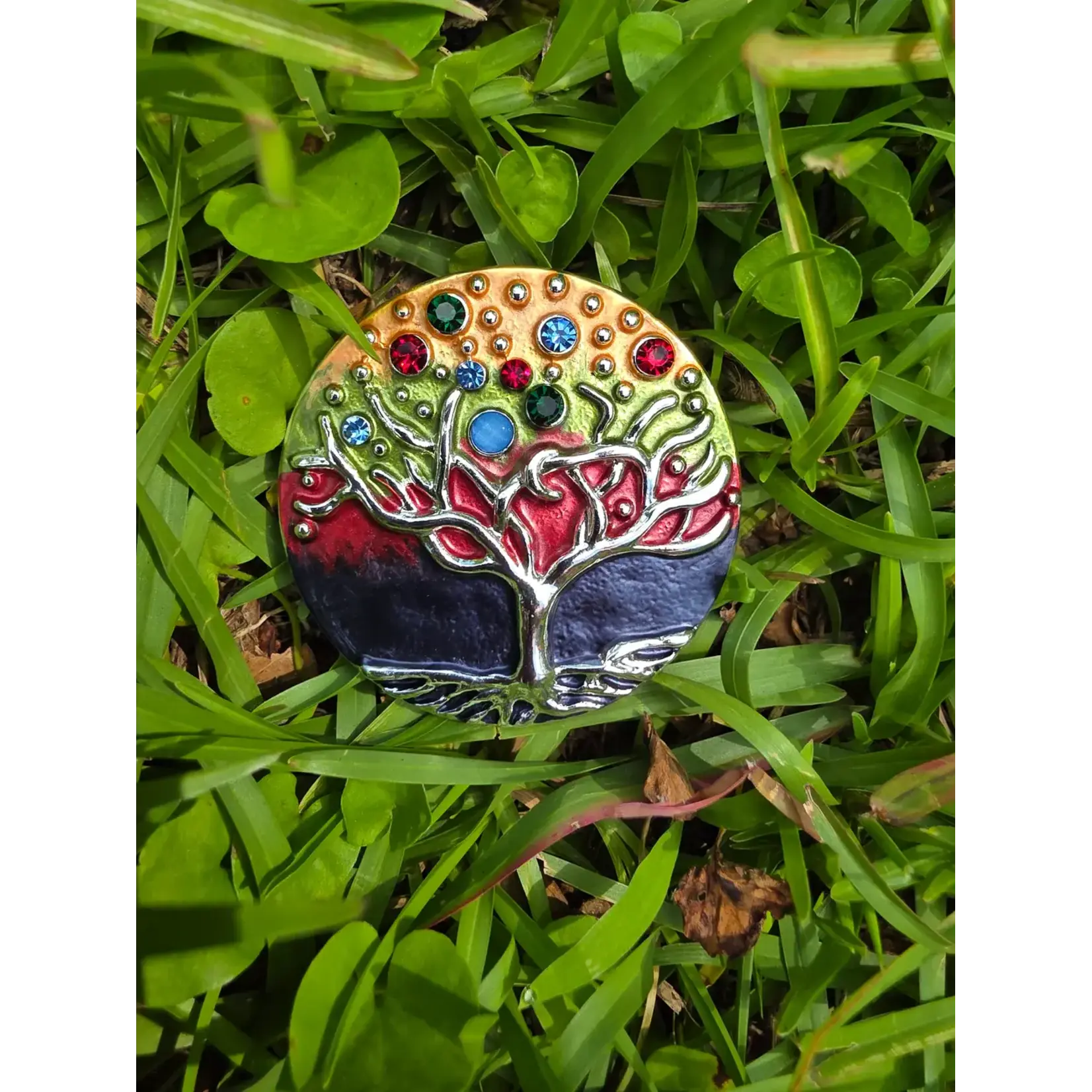 PINS & BROOCHES MAGNETIC TREE of LIFE PIN