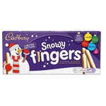 COOKIES & BISCUITS CADBURY FINGERS SNOWY COLLECTION (115g)