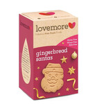COOKIES & BISCUITS LOVEMORE GLUTEN FREE GINGERBREAD SANTAS (195g)