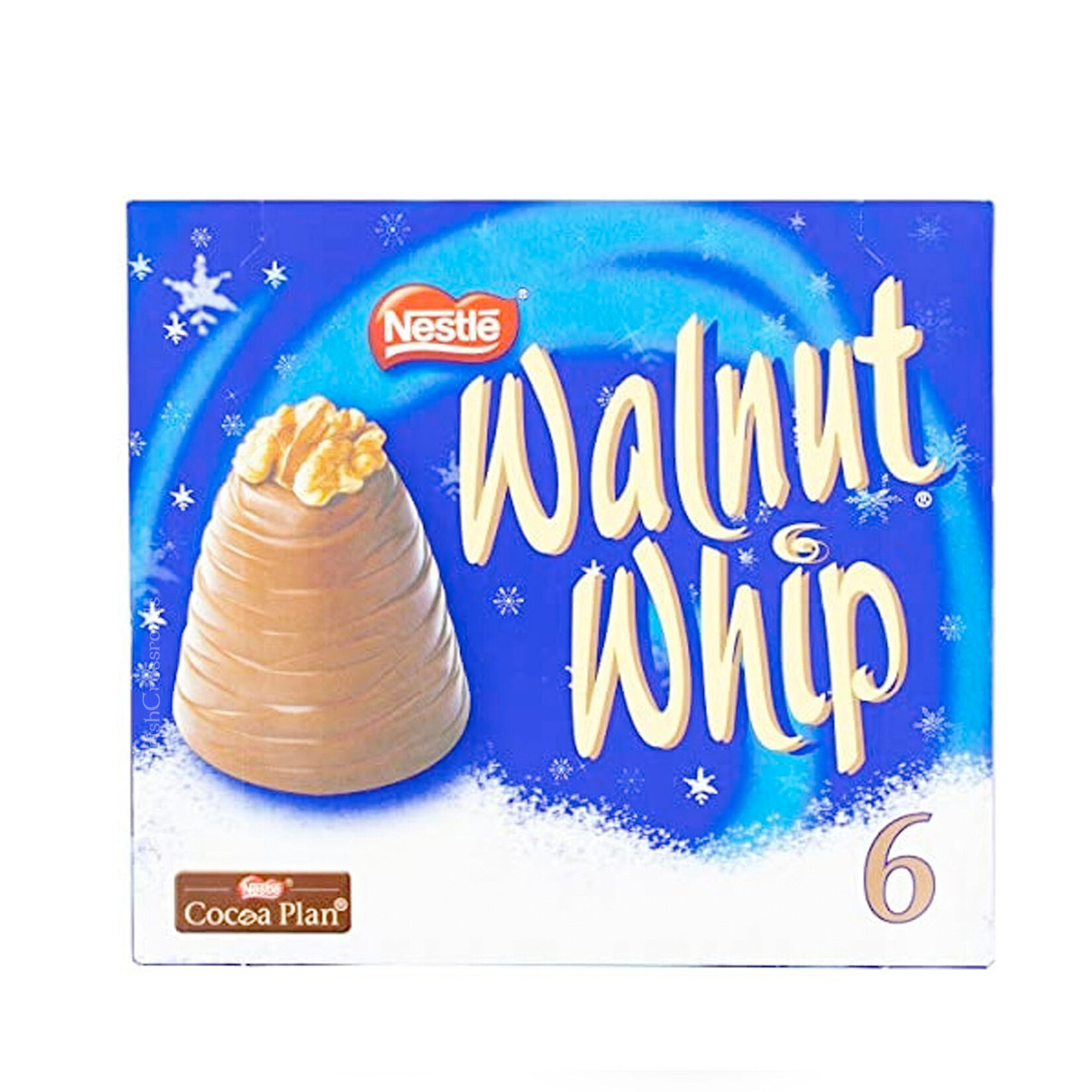 CANDY NESTLE WALNUT WHIP 6 PACK (180g)