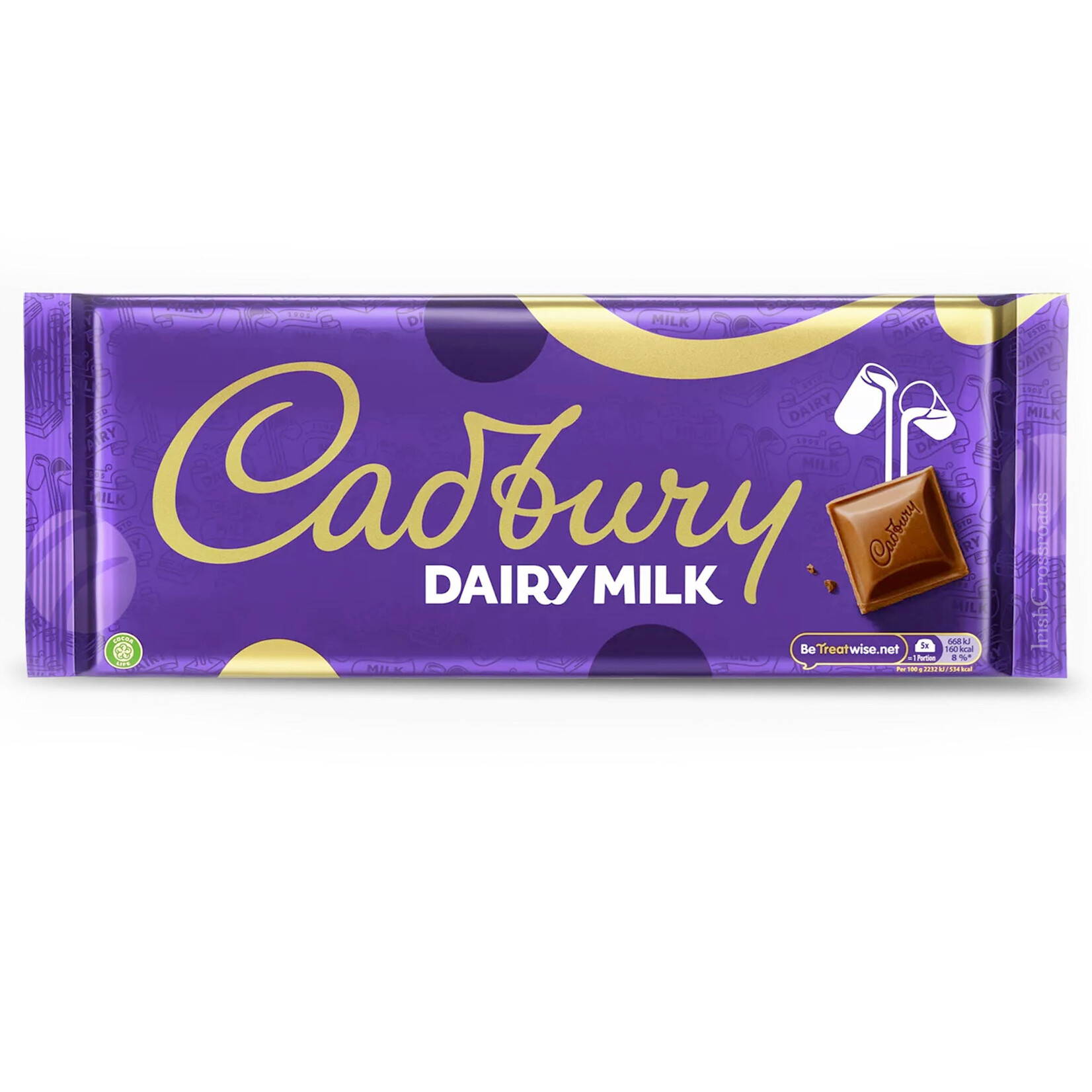 CANDY CADBURY DAIRY MILK CHOCOLATE BAR (360g)
