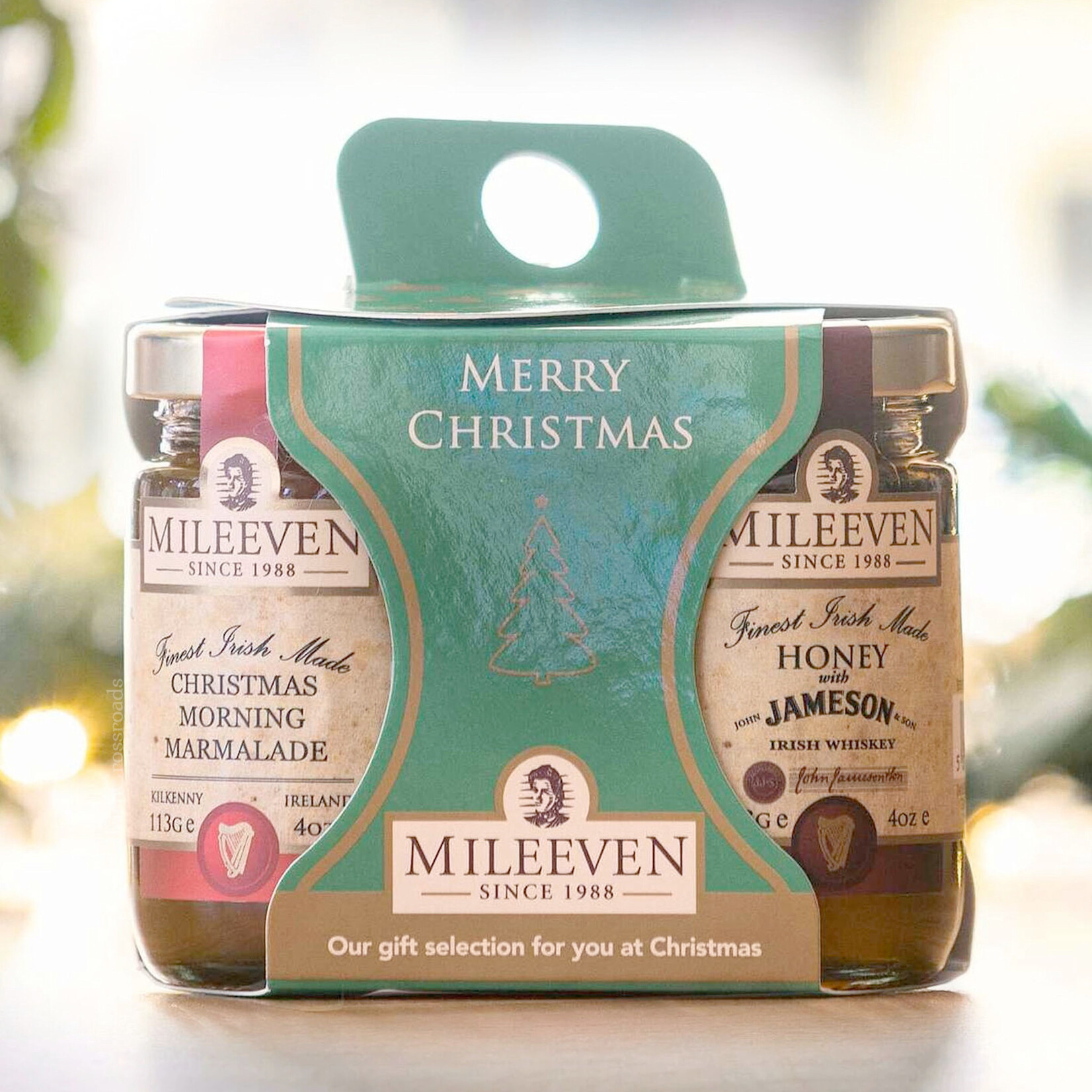 JAMS & SAUCES MILEEVEN GIFT PACK 'MERRY CHRISTMAS' SELECTION 3 PACK (113g/ea)