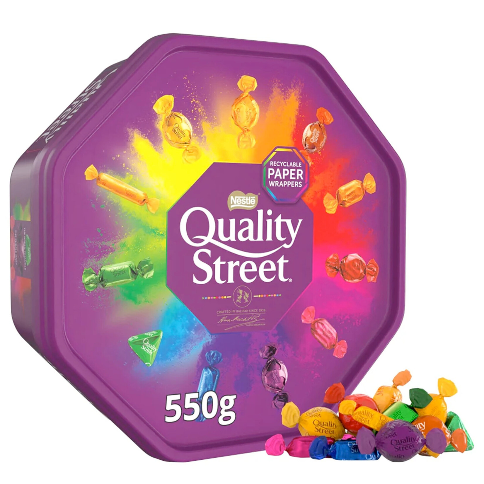 CANDY NESTLE QUALITY STREET TUB (550g)