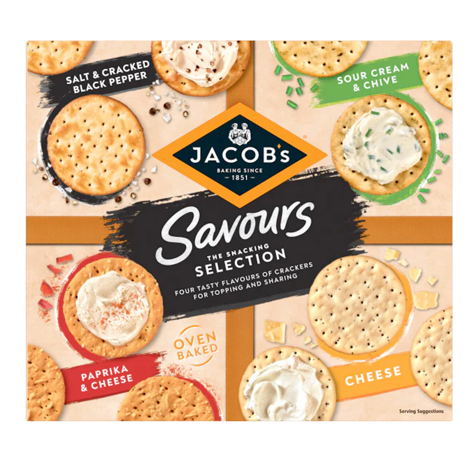 COOKIES & BISCUITS CLEARANCE: JACOBS SAVOURS SELECTION (250g)