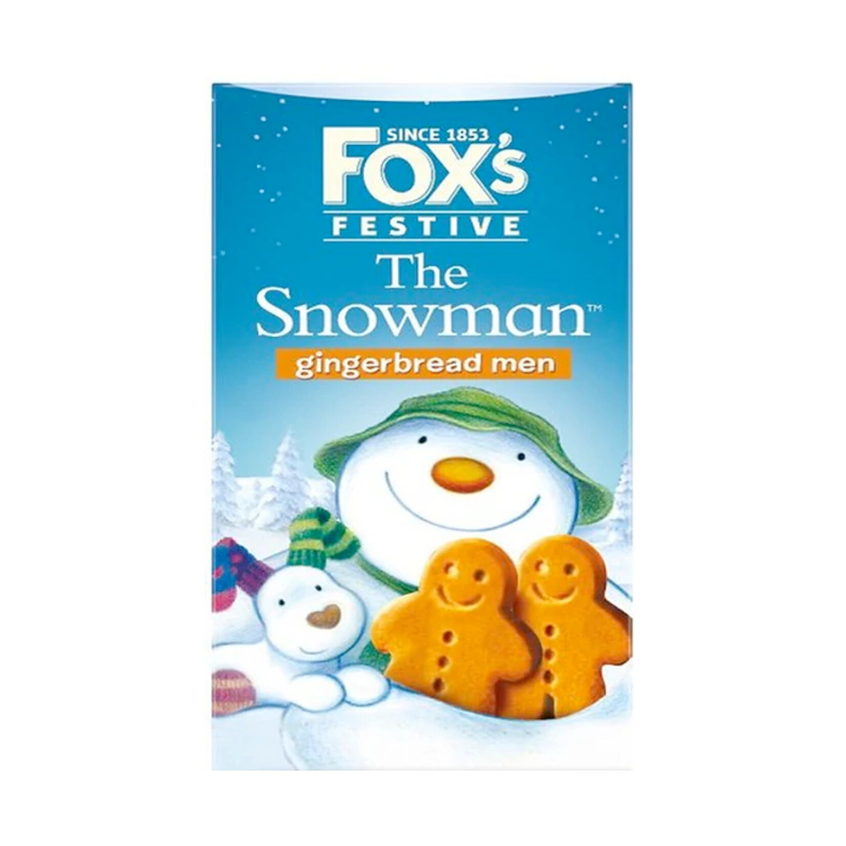 COOKIES & BISCUITS FOX'S 'The Snowman' GINGERBREAD MEN (100g)