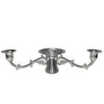 WEDDING ACCESSORIES MULLINGAR PEWTER CLADDAGH WEDDING UNITY CANDLE HOLDER