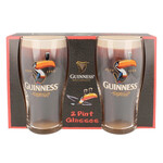 BARWARE GUINNESS TOUCAN PINT GLASSES (2pk)