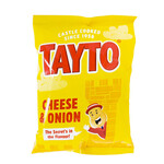 CRISPS / CHIPS TAYTO - NI CHEESE & ONION (32.5g)