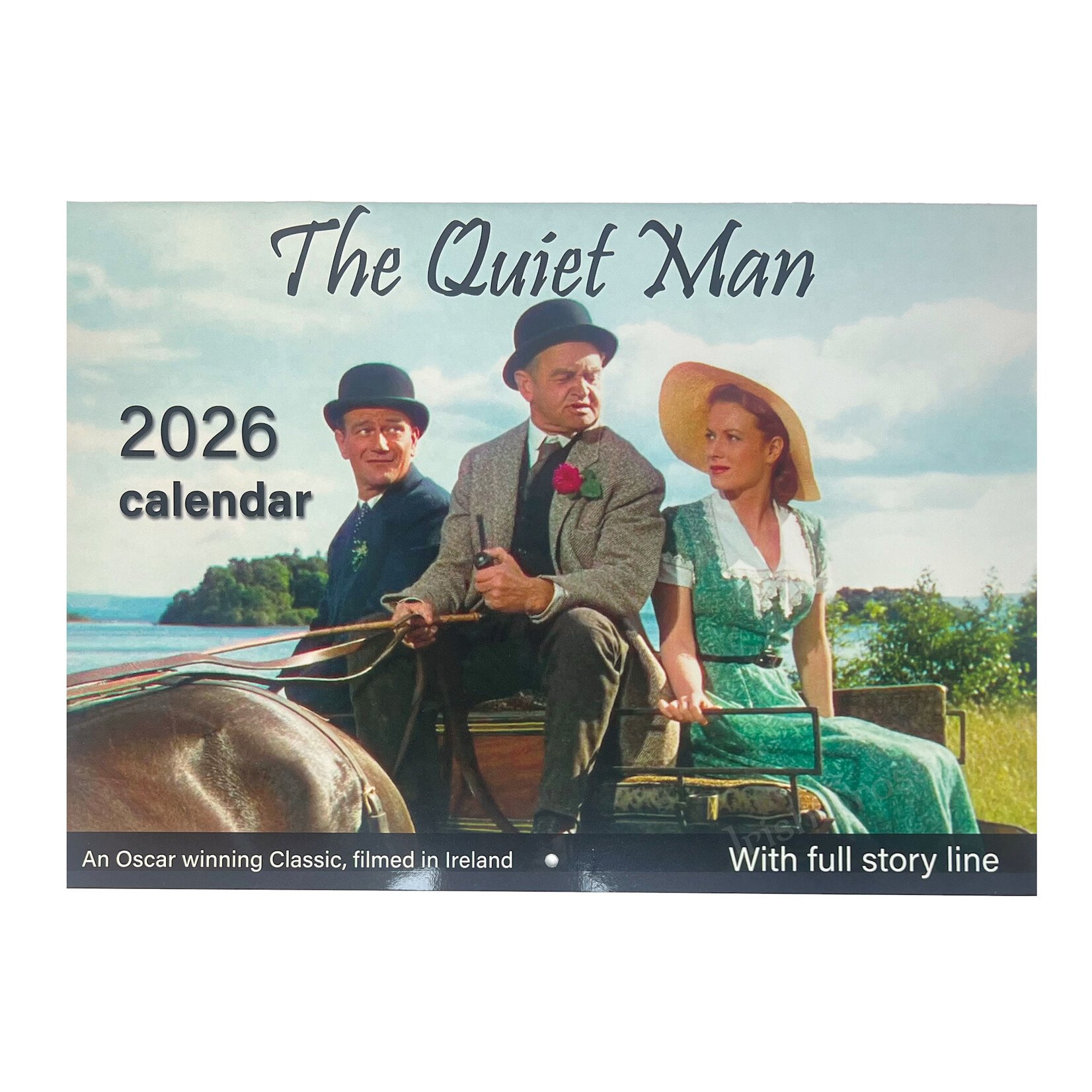 NOVELTY QUIET MAN CALENDAR COLOR - 2026