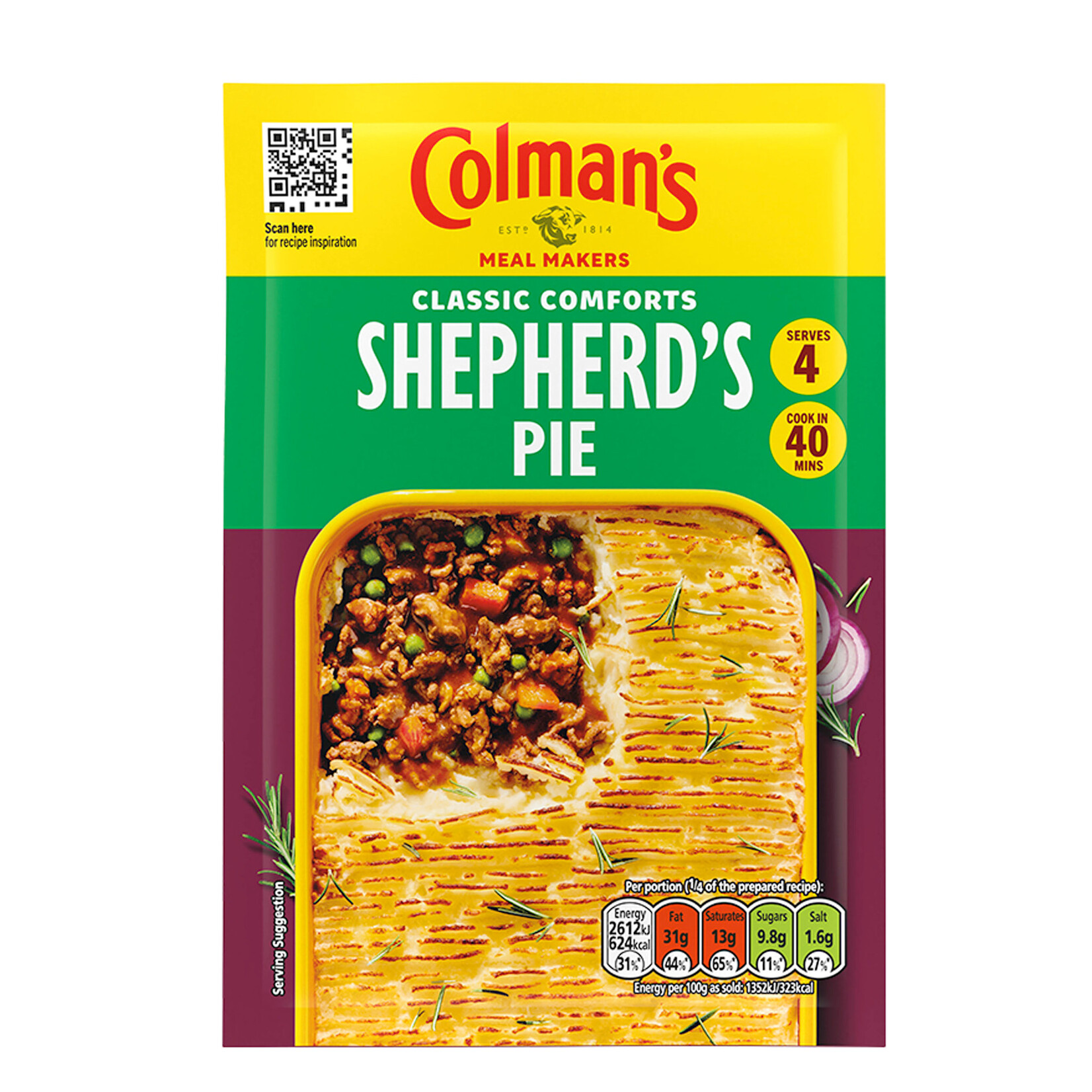 PANTRY STAPLES COLMAN'S SHEPHERD'S PIE MIX