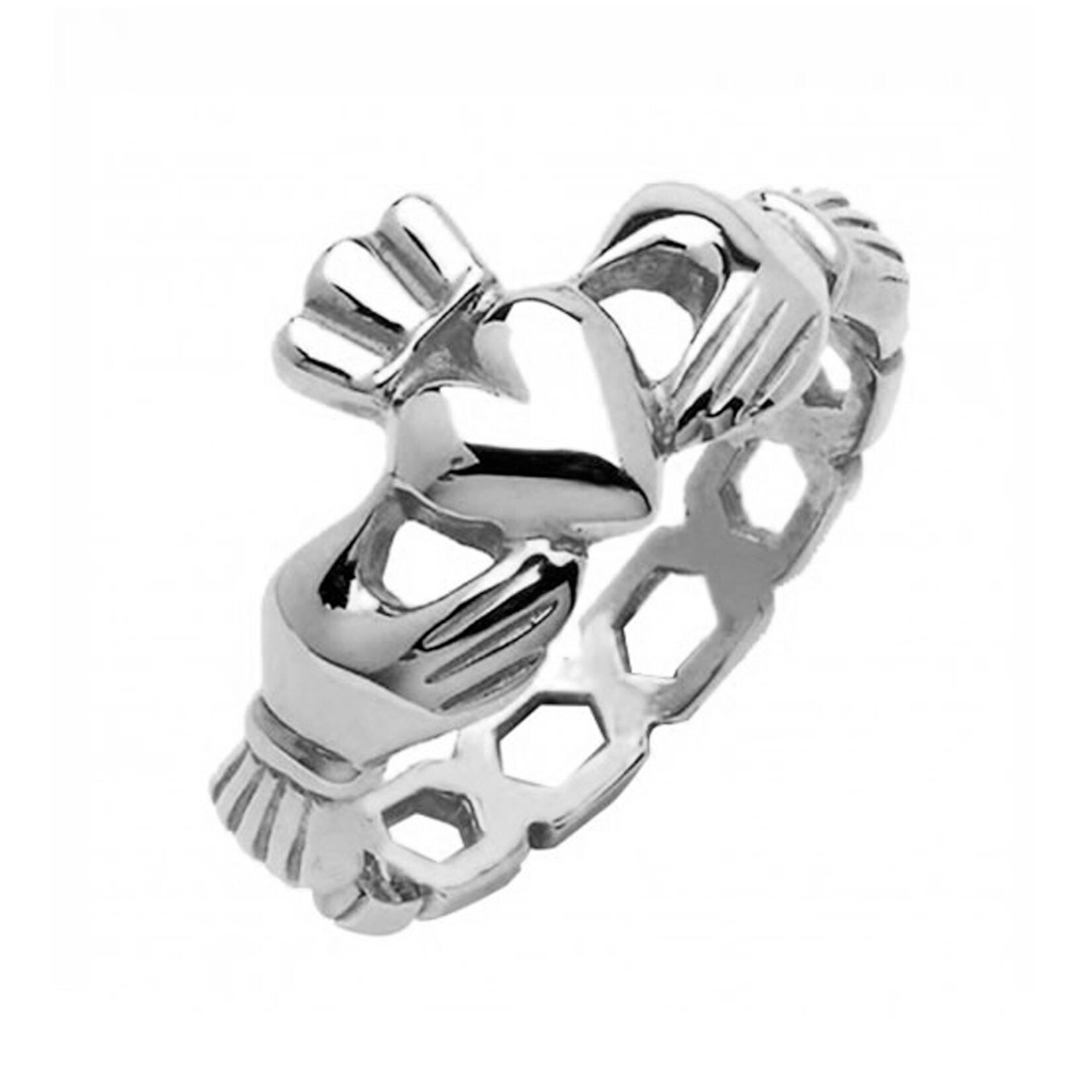 RINGS FADO 10KW CLADDAGH RING - Mask