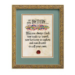PLAQUES & GIFTS CELTIC MANUSCRIPT 8x10 PLAQUE - "RETIREMENT BLESSING"