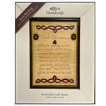 PLAQUES, SIGNS & POSTERS ISLANDCRAFT WOOD WALL ART - Irish Blessing