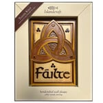 PLAQUES, SIGNS & POSTERS ISLANDCRAFT WOOD WALL ART - Failte Trinity Knot