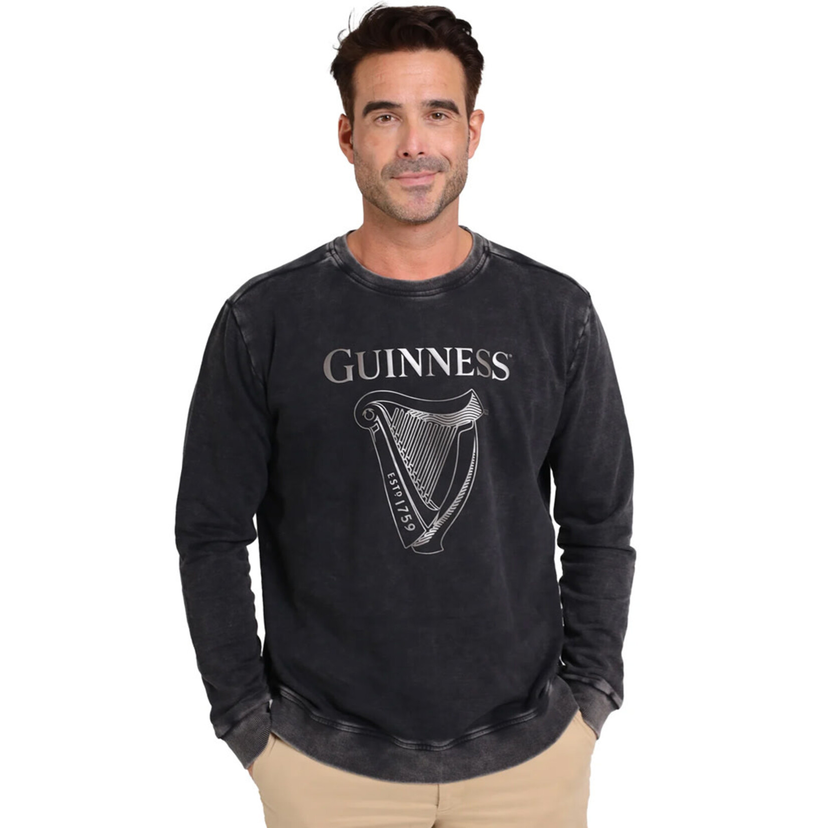 SWEATSHIRTS GUINNESS METALLIC TRADEMARK SWEATSHIRT