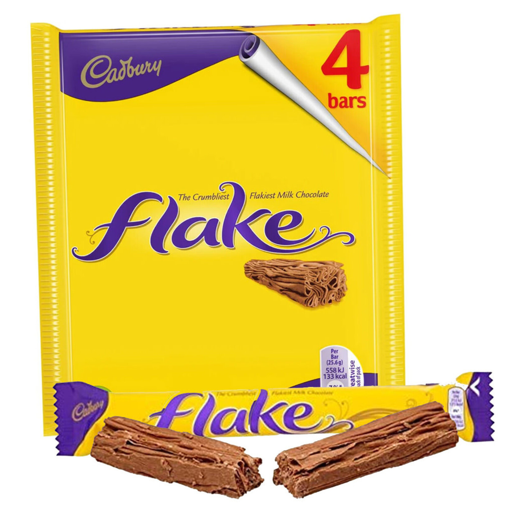 CANDY CADBURY FLAKE BAR - 4pk