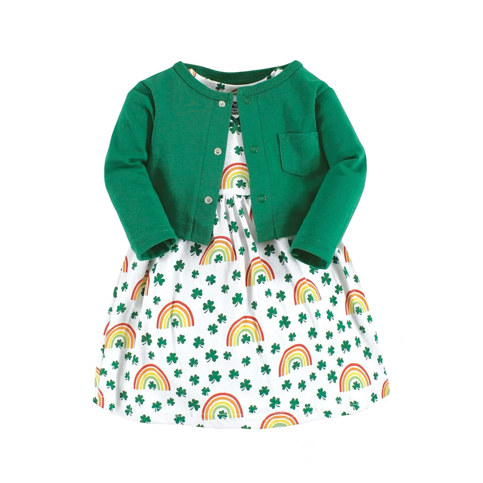 KIDS CLOTHES SHAMROCK CARDI BABY & TODDLER DRESS