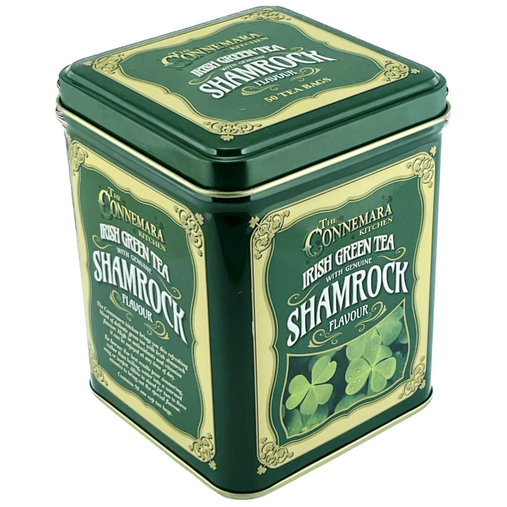 TEAS TIN OF IRISH SHAMROCK TEA (115g)