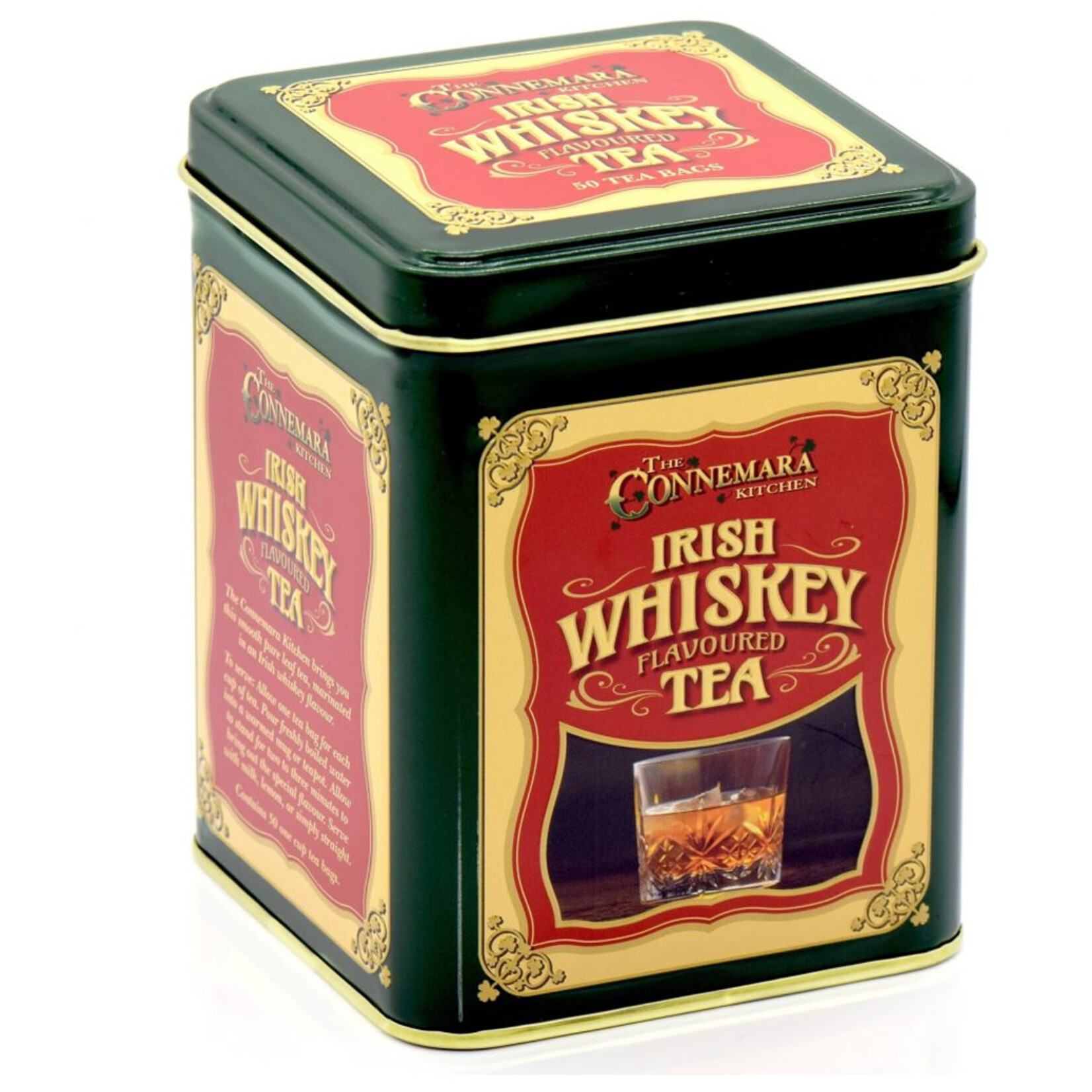 TEAS TIN OF IRISH WHISKEY FLAVOUR TEA (115g)