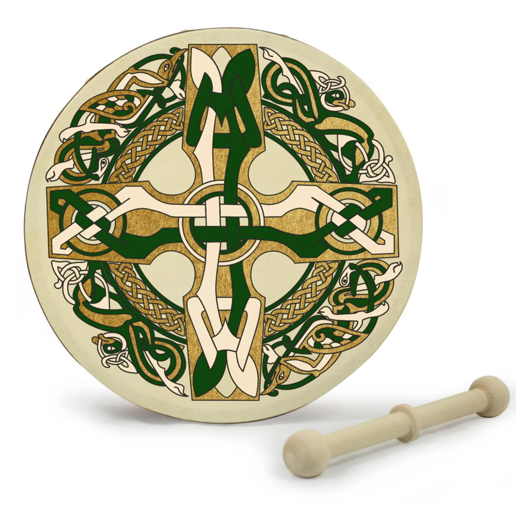 TRADITIONAL IRISH GIFTS WALTONS 8" BODHRAN