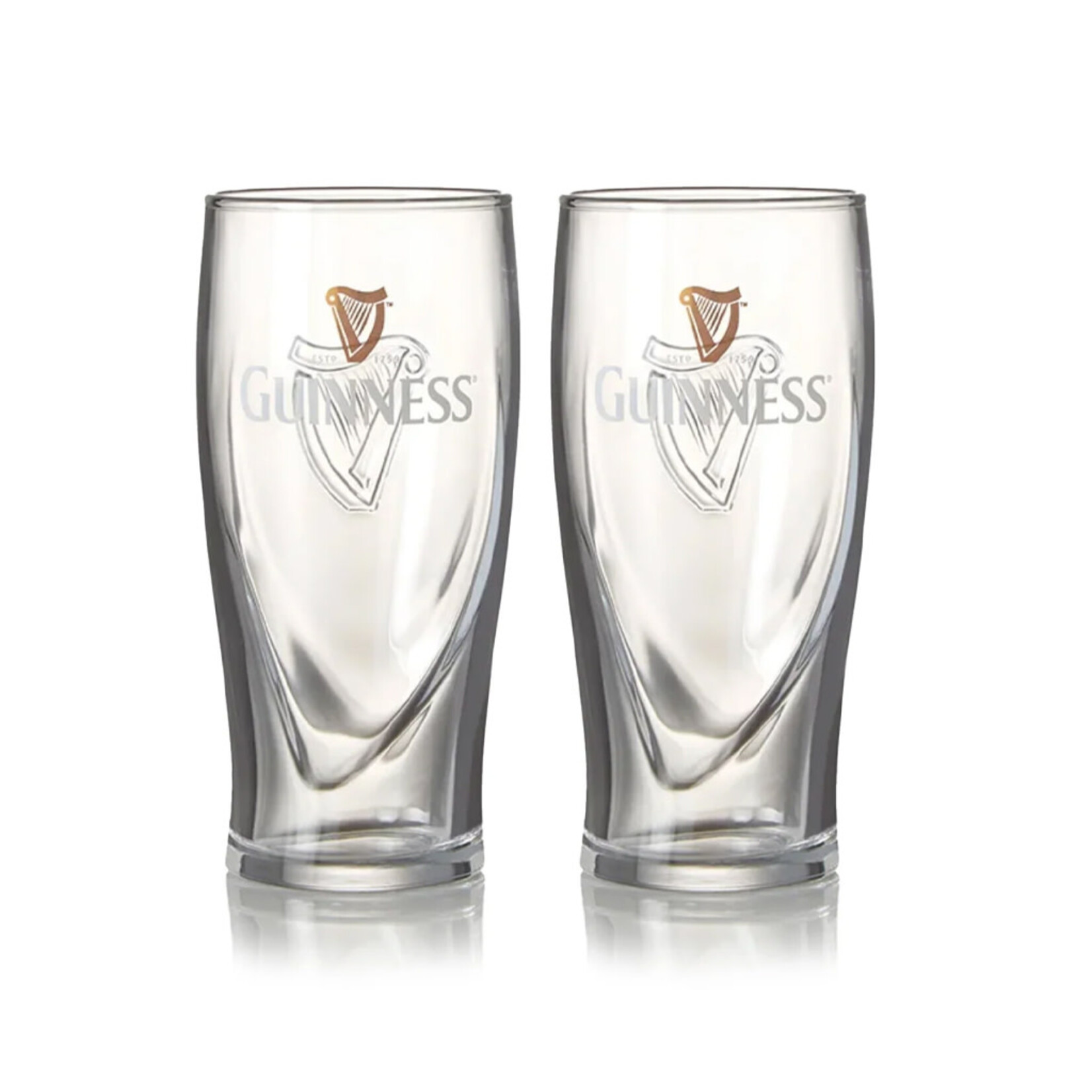 BARWARE GUINNESS GRAVITY HALF PINT GLASSES (2pk)