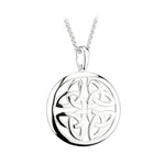 PENDANTS & NECKLACES SOLVAR STERLING FOUR-TRIN PENDANT