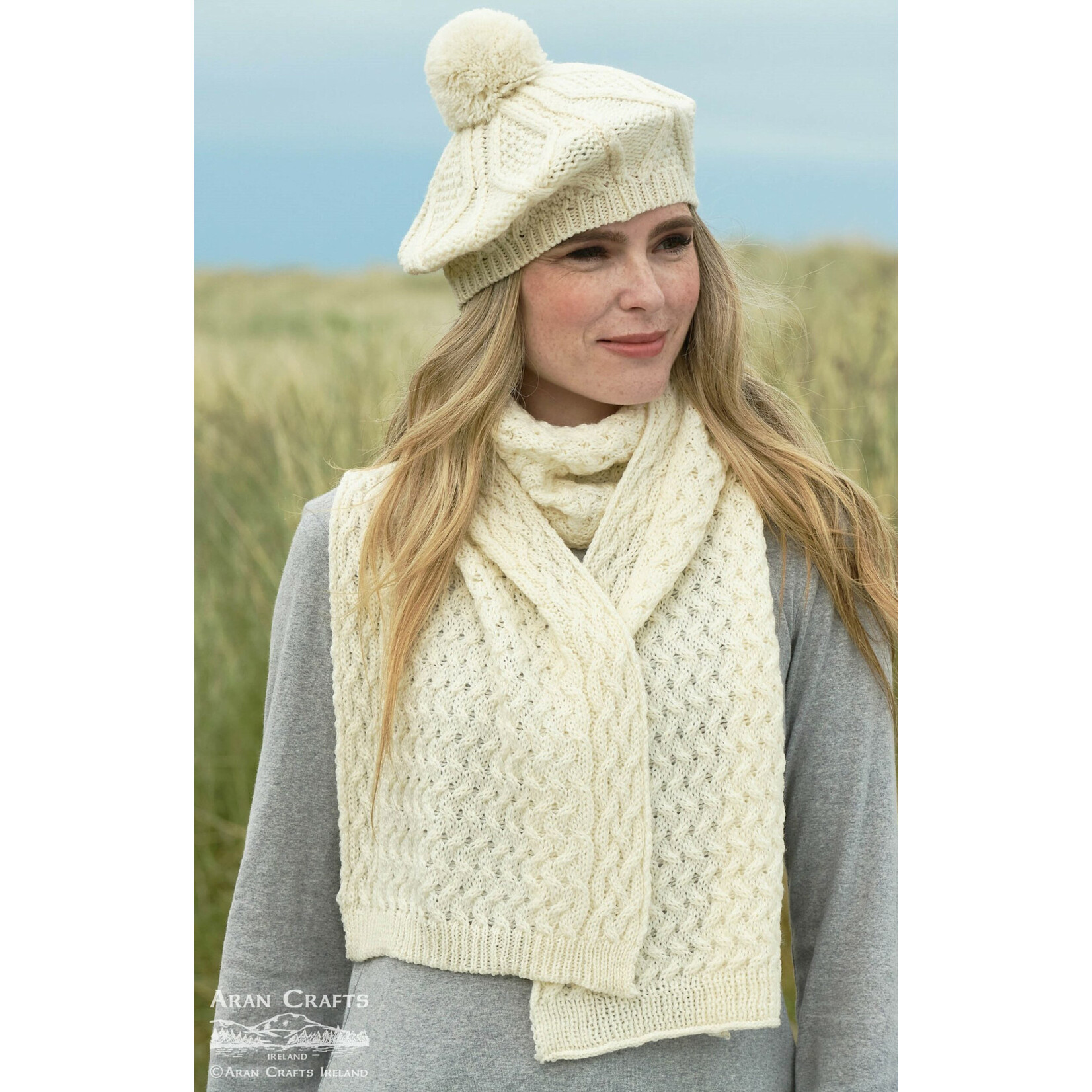 CAPS & HATS TAM O’SHANTER KNIT HAT