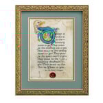 PLAQUES & GIFTS CELTIC MANUSCRIPT 8x10 PLAQUE - "DEEP PEACE"