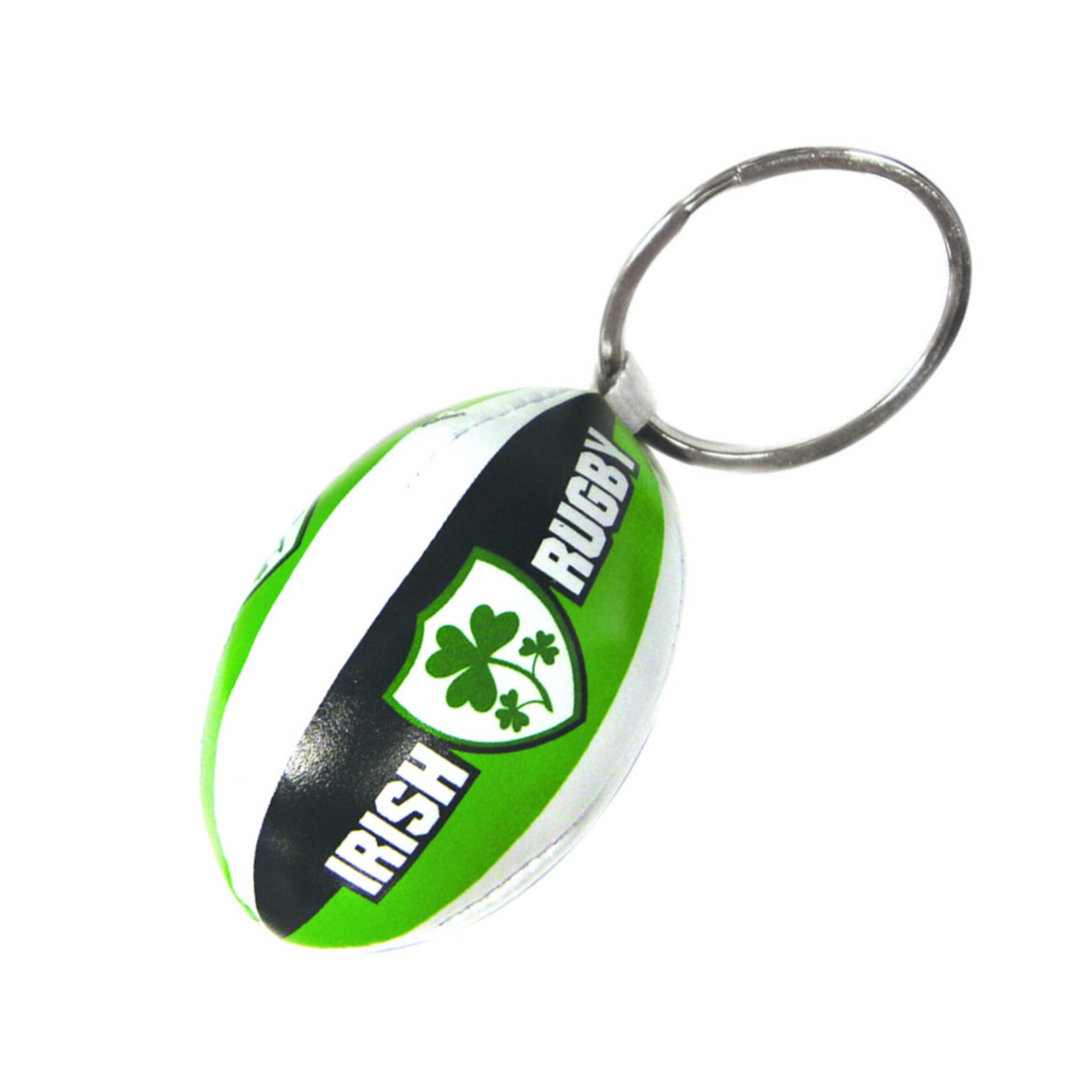 KEYCHAINS/CAR/ETC NOVELTY KEYCHAIN - Shamrock Rugby Ball