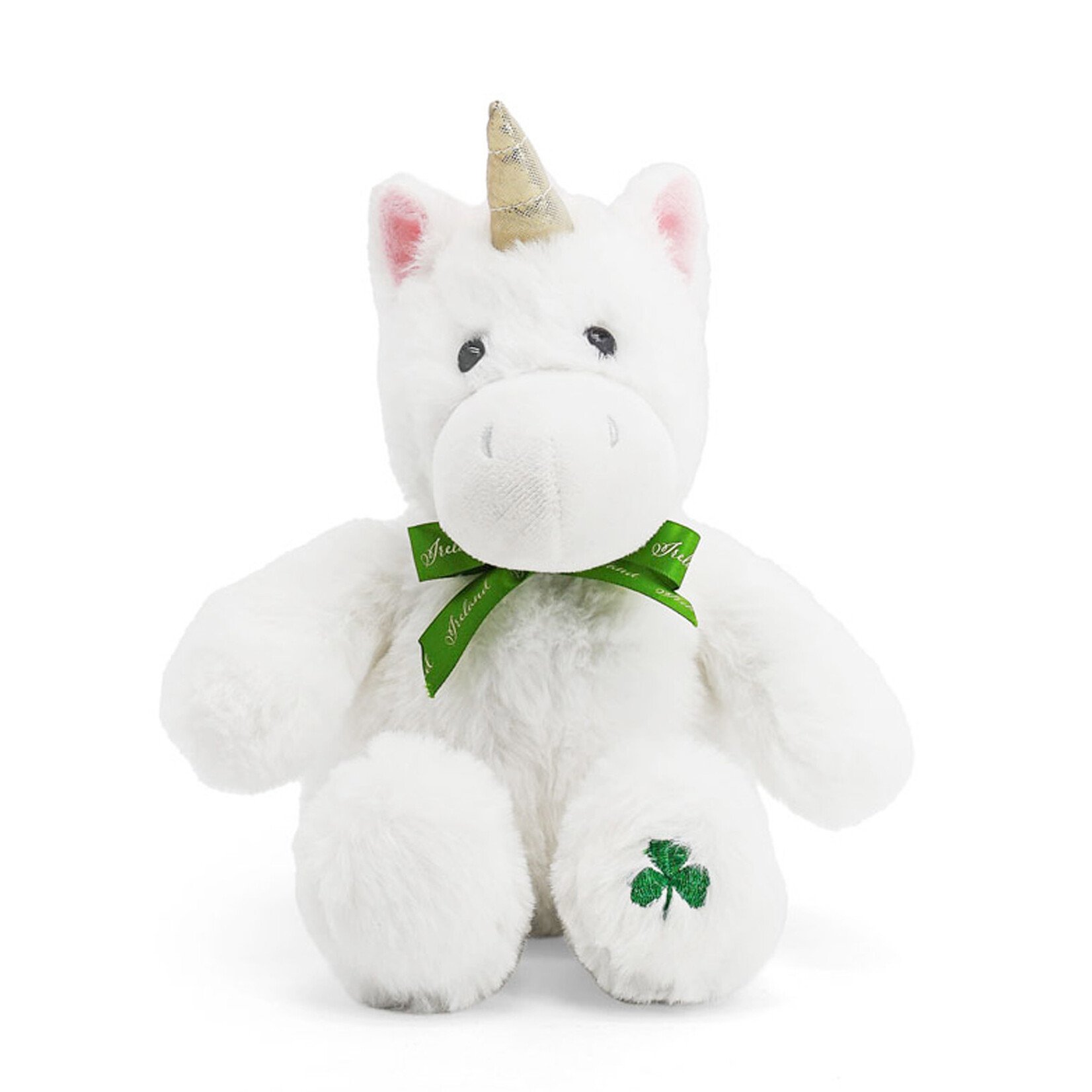 TOYS IRELAND SHAMROCK UNICORN PLUSH