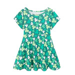 KIDS CLOTHES SHAMROCK TWIRLY TODDLER/KIDS DRESS