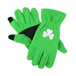 ACCESSORIES DONEGAL BAY FLEECE TXT GLOVES - Green Shamrock