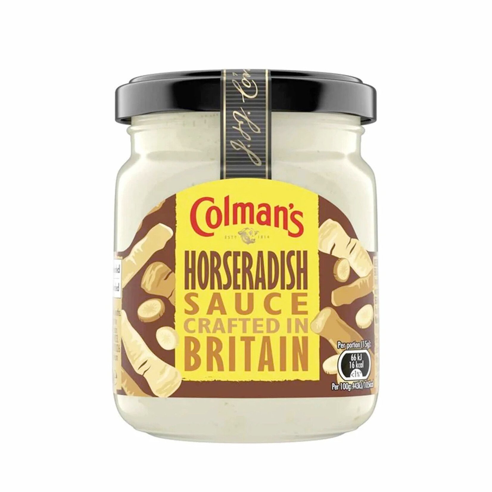 JAMS & SAUCES COLMAN'S HORSERADISH SAUCE (136g)