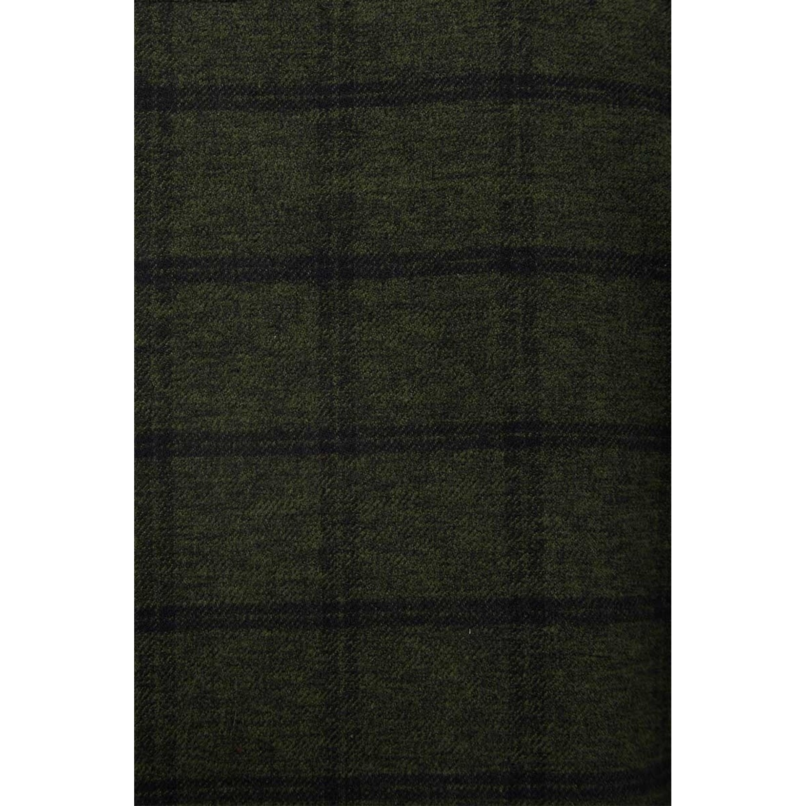 JACKETS FLANNEL FLEECE LINED SHIRT - Forest Grn Blck Chck
