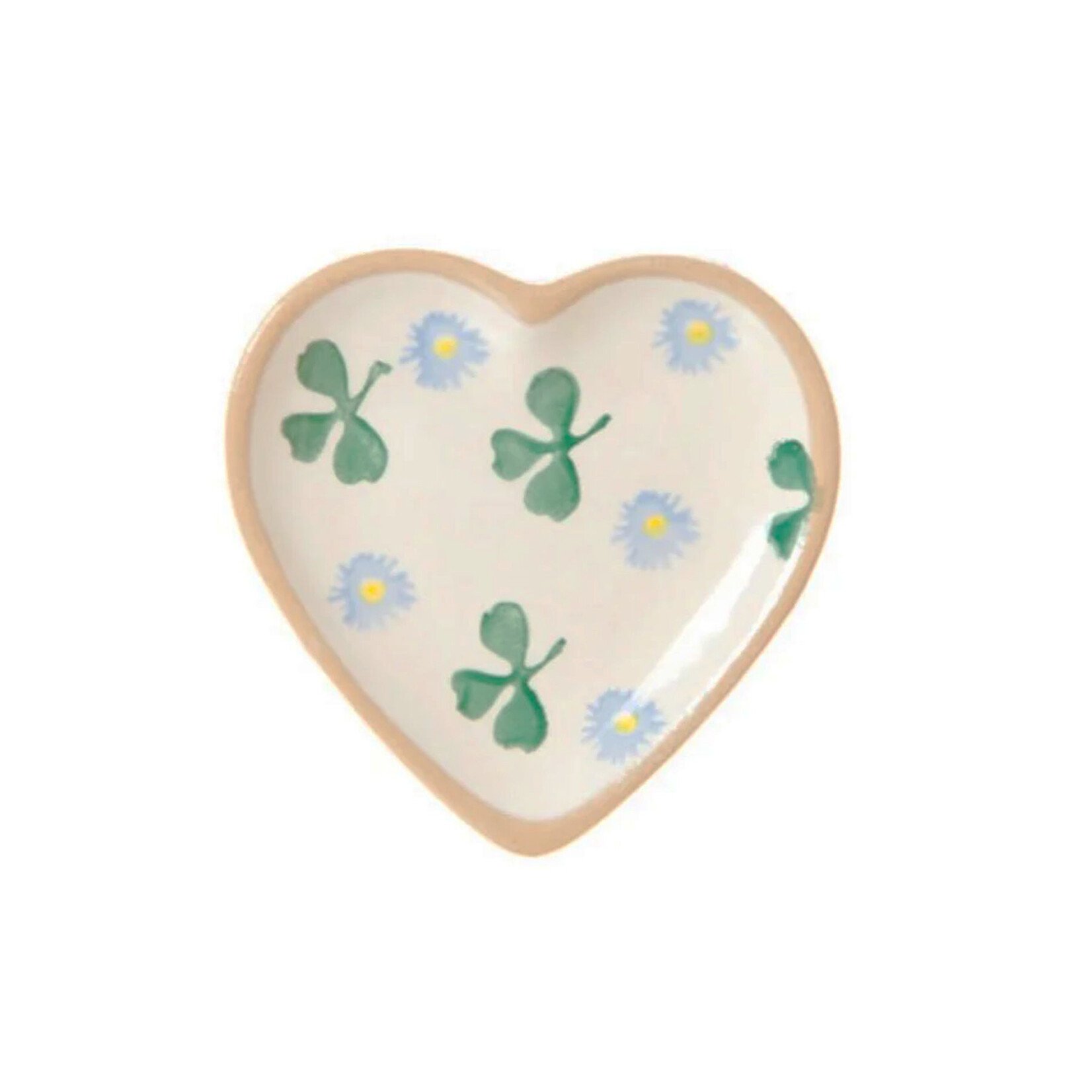KITCHEN & ACCESSORIES NICHOLAS MOSSE TINY HEART PLATE - Clover