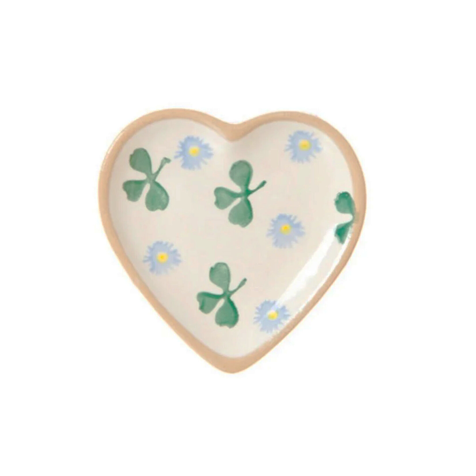 KITCHEN & ACCESSORIES NICHOLAS MOSSE TINY HEART PLATE - Clover