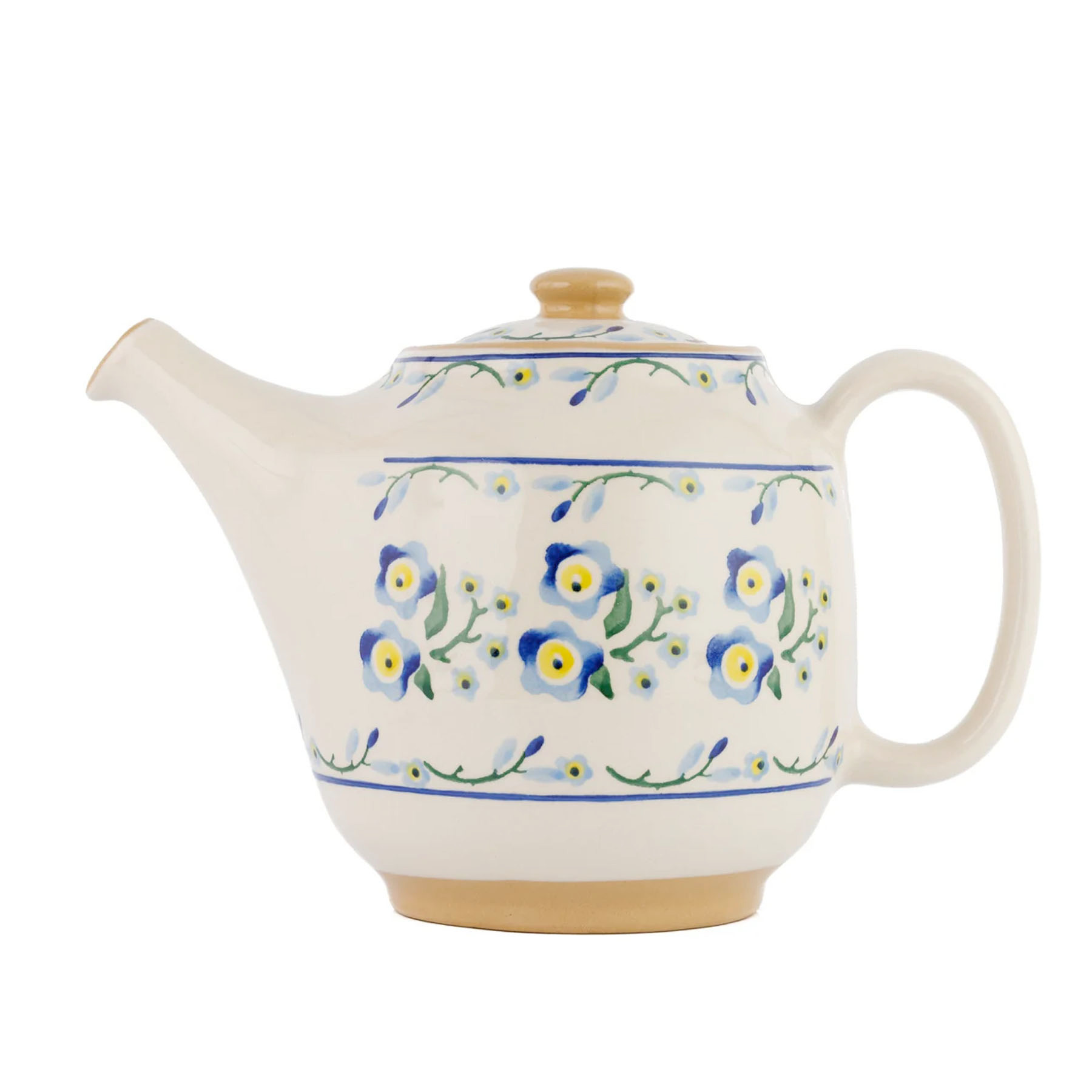 NICHOLAS MOSSE TEAPOT - Forget Me Nots - Irish Crossroads