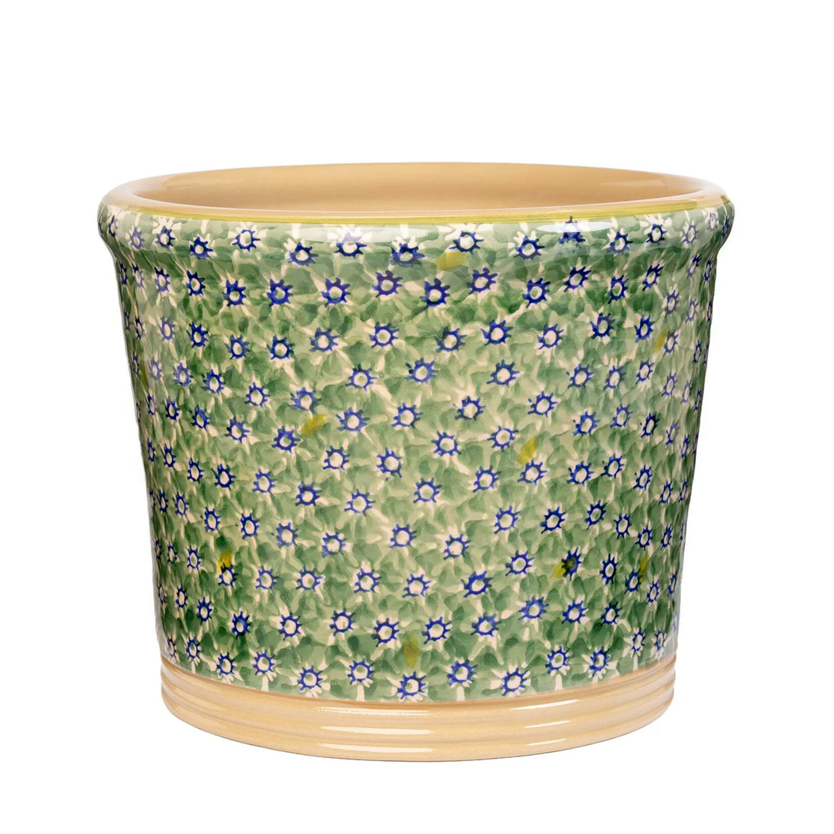 DECOR NICHOLAS MOSSE MED INDOOR CACHE POT - Green Lawn