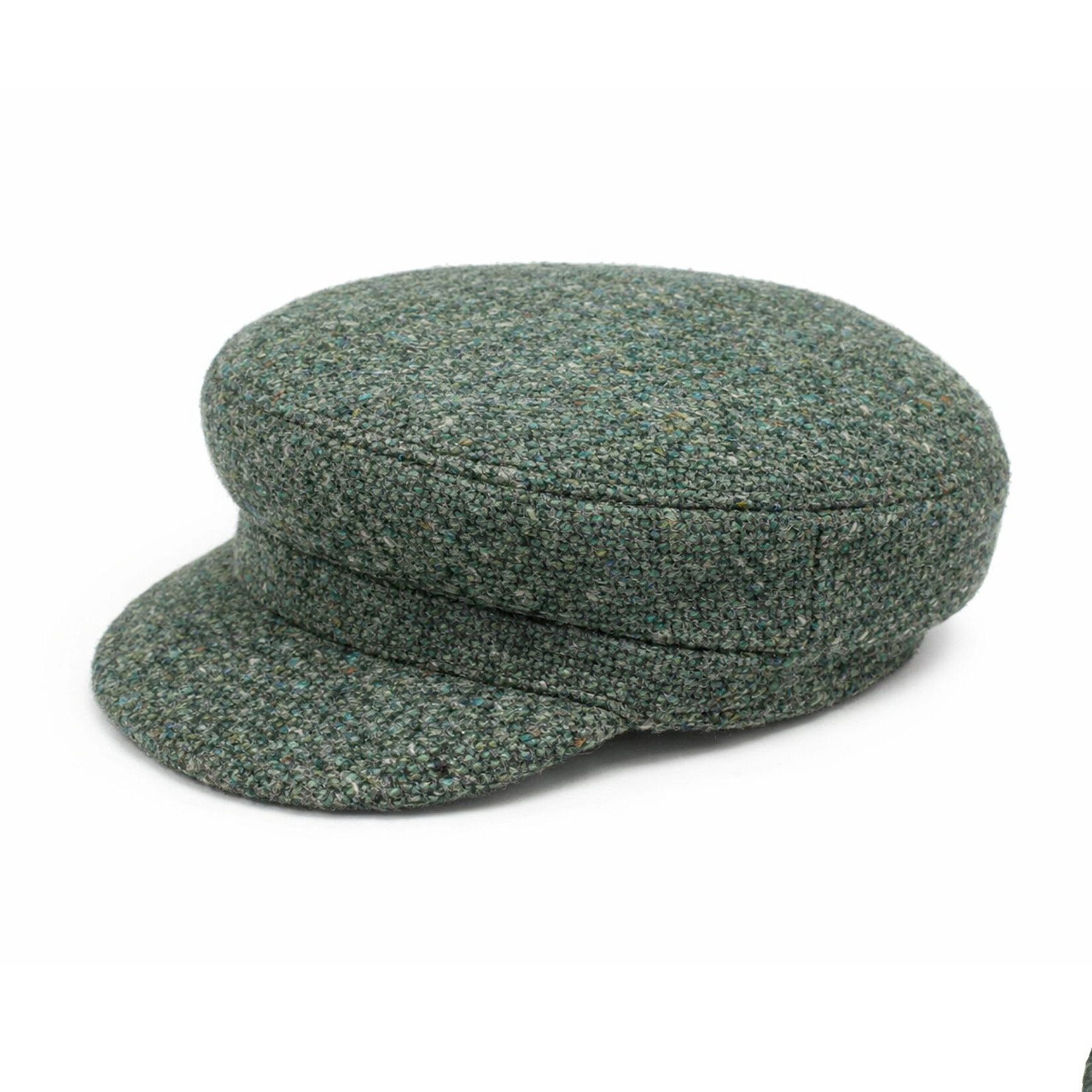 CAPS & HATS FISHER CAP TWEED HANNA HAT - Drk Grn S&P Fleck