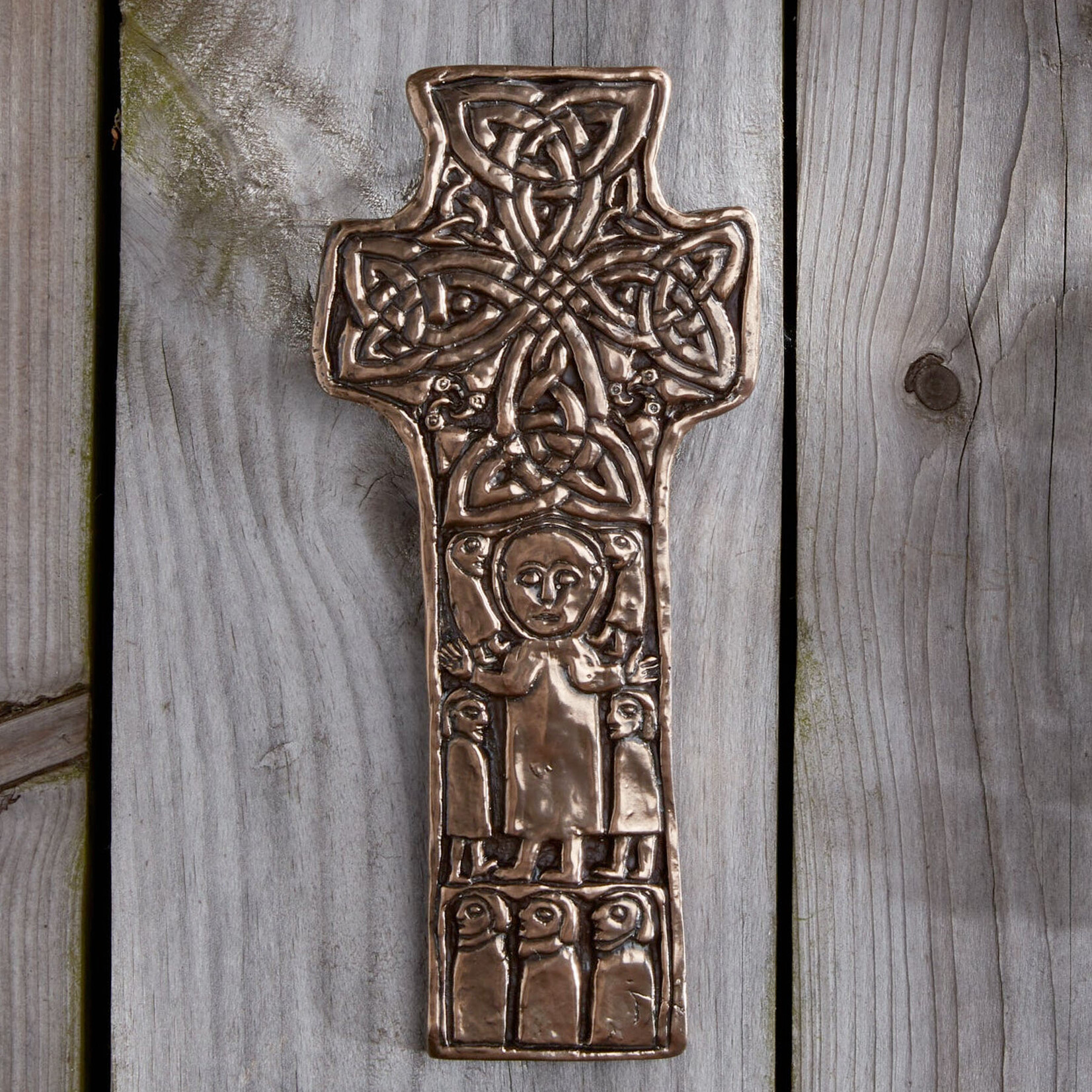 PLAQUES & GIFTS WILD GOOSE BRONZE - St. Patricks Cross