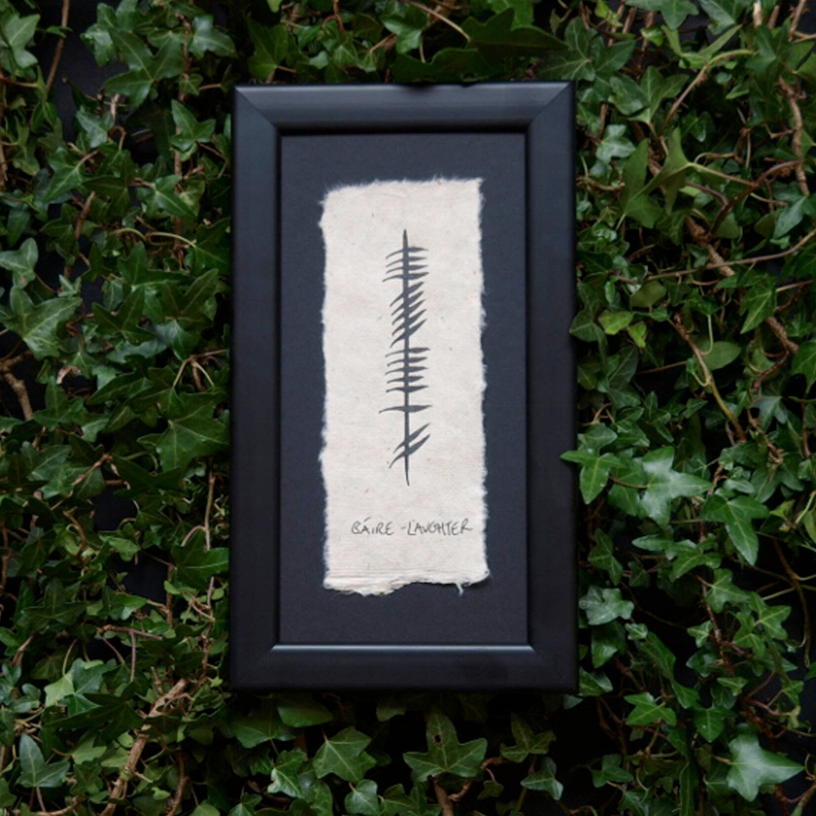 PLAQUES & GIFTS OGHAM WISHES FRAMED ART - Laughter