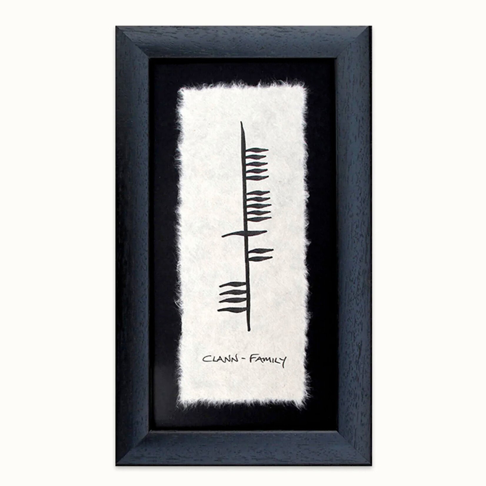 PLAQUES & GIFTS OGHAM WISHES FRAMED ART - Family