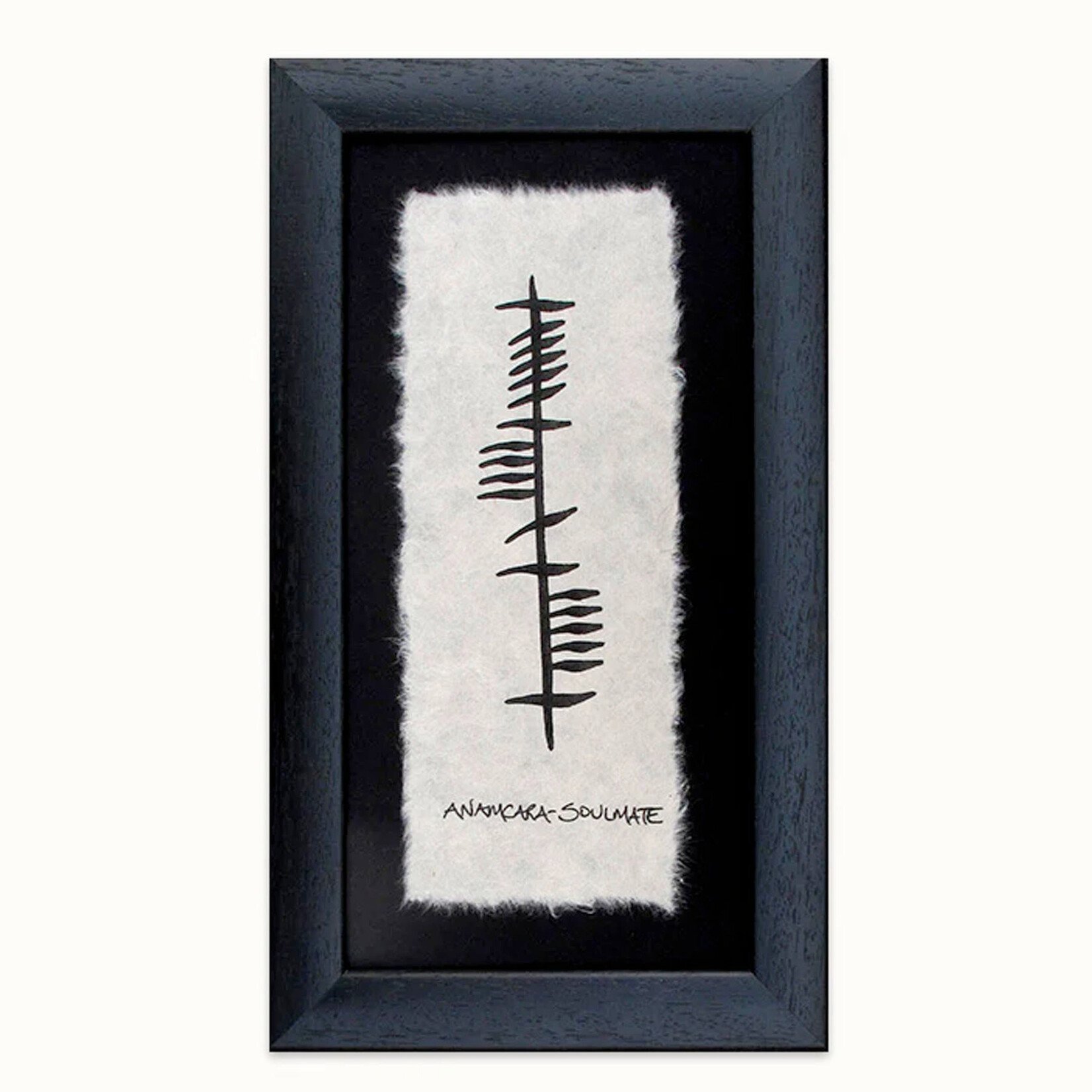 PLAQUES & GIFTS OGHAM WISHES FRAMED ART - Soulmate