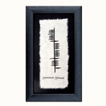 PLAQUES & GIFTS OGHAM WISHES FRAMED ART - Blessing
