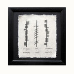 PLAQUES, SIGNS & POSTERS OGHAM WISHES FRAMED ART - Friendship - Love - Loyalty