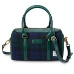 ACCESSORIES ISLANDER MEDIUM DUFFEL w HARRIS TWEED Black Watch