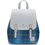ACCESSORIES ISLANDER JURA BACKPACK w HARRIS TWEED Blue Tartan