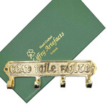 DECOR 'CEAD MILE FAILTE'  BRASS KEY RACK