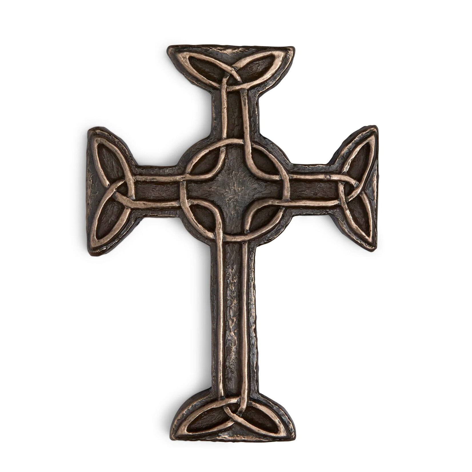 PLAQUES & GIFTS WILD GOOSE BRONZE - Celtic Cross of Faith